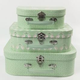 green suitcase gift box supplier 