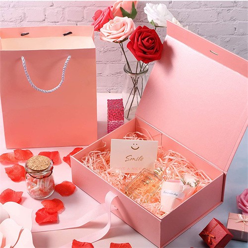 Pink cardboard perfume gift box supplier-Huizhou True Color Packaging ...