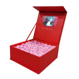 Custom Rigid Wedding Gift Box with Mirror