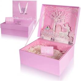 Luxury Design Book Shape Wedding Gift Box  