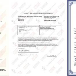 Company Certificates