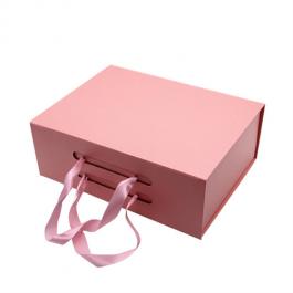 Suitcase Foldable Gift Box with Handle