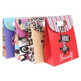 Beautiful Designs Envelope Paper Bag with Die Cut Handle