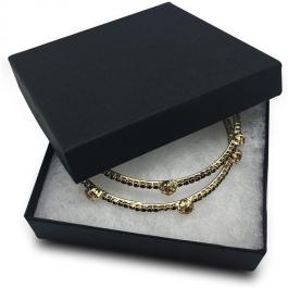 Simple Design Black Lid and Base Bracelet Box