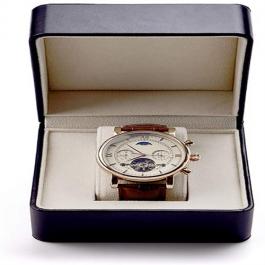 Luxury Custom PU Leather Rigid Box for Watch Packaging