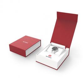 Custom Logo Printed Magnetic Closure Gift Box for Watch Packaging 