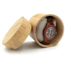 Luxury Custom Wooden Small Round Gift Box 