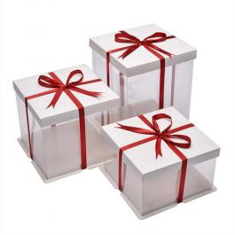 Custom PET Gift Box for Cake Packaging 