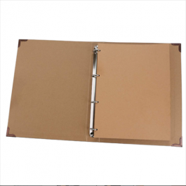 Custom A4 Kraft Paper Foldable File Holder 